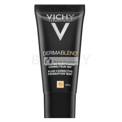  Vichy Dermablend Fluid Corrective Foundation 16HR Liquid Makeup for Skin Imperfections 15 Opal 30 ml