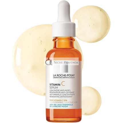 La Roche-Posay Pure Vitamin C10 Renovating Serum Brightening Anti-Aging Serum with Vitamin C 30 ml