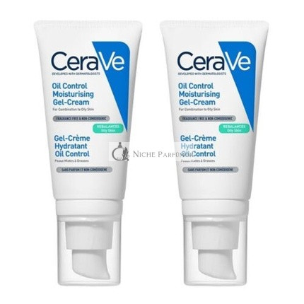 Cerave Oil Control Moisturizing Gel Cream 52ml Rebalances Oily Skin Brand New