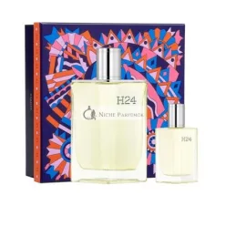   Hermes H24 Eau de Toilette Spray 100ml & Eau de Toilette Spray 12.5ml Gift Set for Men