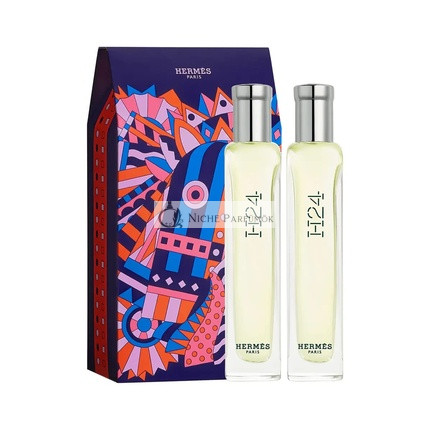 HERMÉS H24 2-Piece Miniature Set for Men 2 x 15ml Eau De Toilette Spray 0.50 fl oz