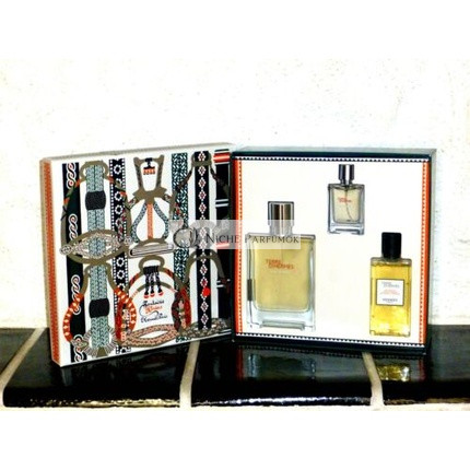 Hermes Terre D'Hermes Givree Set EDP 100ml + 12.5ml EDP + 80ml DG