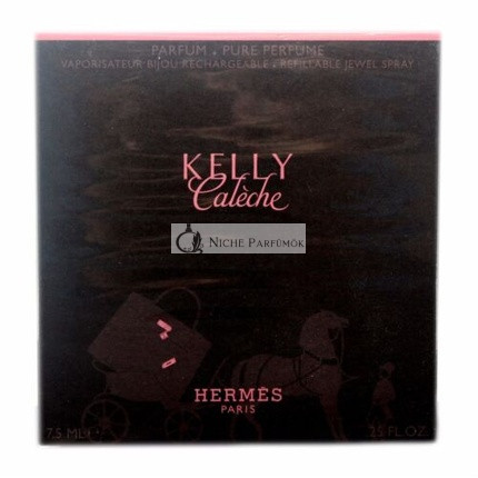 Hermes Kelly Caleche Refillable Jewel Spray Perfume 7.5ml 0.25 fl.oz.