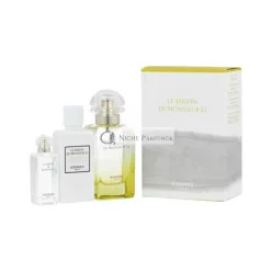   Hermès Le Jardin De Monsieur Li Eau De Toilette Spray 50ml + Body Lotion 40ml + Eau De Toilette Spray 7.5ml Set