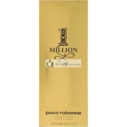 Paco Rabanne 1 Million Eau de Toilette for Men 200 ml
