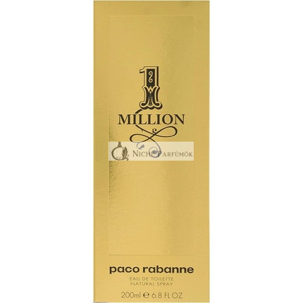 Paco Rabanne 1 Million Eau de Toilette for Men 200 ml