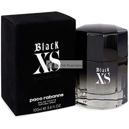 Black XS Eau de Toilette Natural Spray for Men 100ml