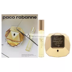   Paco Rabanne Lady Million for Women 2 Pc Gift Set 2.7oz EDP Spray 0.68oz EDP Travel Spray
