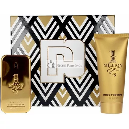 Paco 1 Million Set: EDT Spray 50ml + Shower Gel 100ml