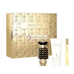   Paco Rabanne Fame Set - Parfum Spray 50ml, Body Lotion 75ml, Miniature Parfum Spray 10ml