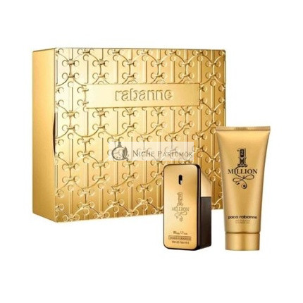 Paco Rabanne 1 Million Gift Box Eau De Toilette 50ml Shower Gel 100ml