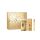 Paco Rabanne 1 Million Gold Parfum 50ml, Deodorant Spray 150ml, And Travel Spray 10ml Set