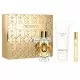 Paco Rabanne Million Gold For Her Eau De Parfum Spray 90ml Set 3 Pieces