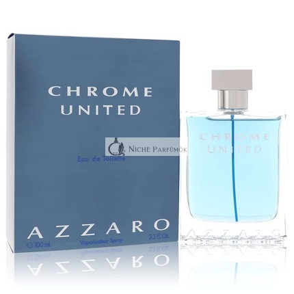 Azzaro Chrome United Eau De Toilette Spray 100ml