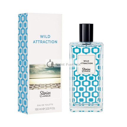 Ted Lapidus Stories Wild Attraction Eau de Toilette for Men 100 ml