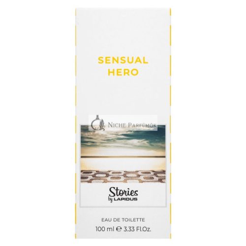 Ted Lapidus Stories Sensual Hero Eau de Toilette for Men 100 ml