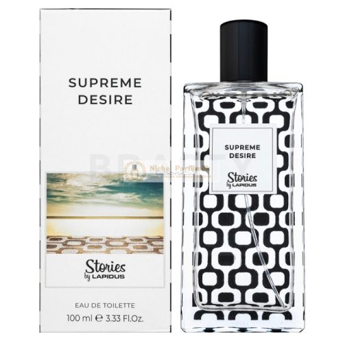 Ted Lapidus Stories Supreme Desire Eau de Toilette for Men 100 ml