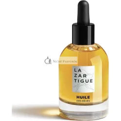   Lazartigue Huile des Reves Nourishing Dry Oil with Argan, Apricot, Egyptian Geranium and Camellia Oil for Damaged Dry Ends 50ml