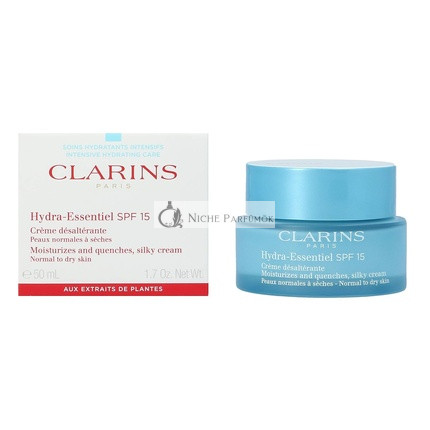 Clarins Hydra-Essentiel Silky Day Cream Spf15 50ml