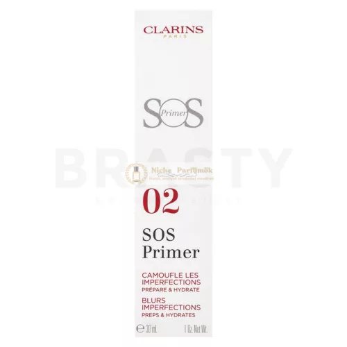 Clarins SOS Primer Blurs Imperfections Base Against Skin Imperfections Peach 30 ml