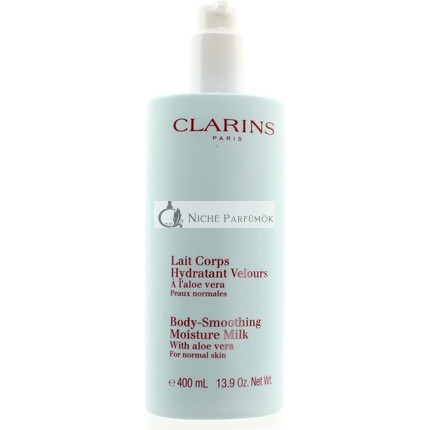 Clarins Velvety Moisturizing Body Milk with Aloe Vera 400ml