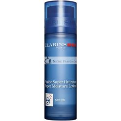   Clarins Men Super Moisture Lotion SPF20 Hydrating and Protective Fluid for Men 50 ml