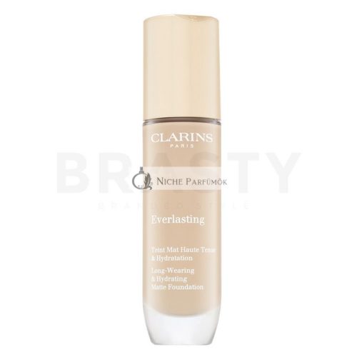 Clarins Everlasting Long-Wearing & Hydrating Matte Foundation Long-lasting Makeup for Matte Effect 108W 30 ml