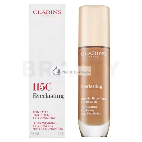 Clarins Everlasting Long-Wearing & Hydrating Matte Foundation 115C 30 ml