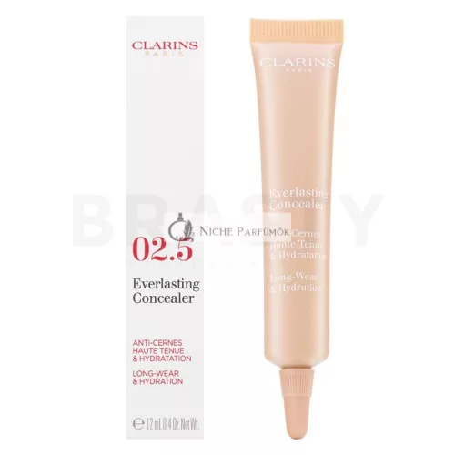 Clarins Everlasting Concealer Liquid Concealer 02.5 Medium 12 ml