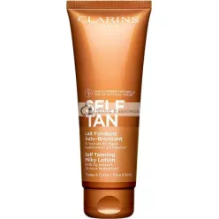   Clarins Self Tan Milky Lotion Self-Tanning Milk for Body and Face 125 ml