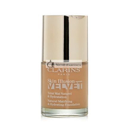 Clarins Paris Skin Illusion Velvet Natural Matifying & Hydrating Foundation 114N 30ml