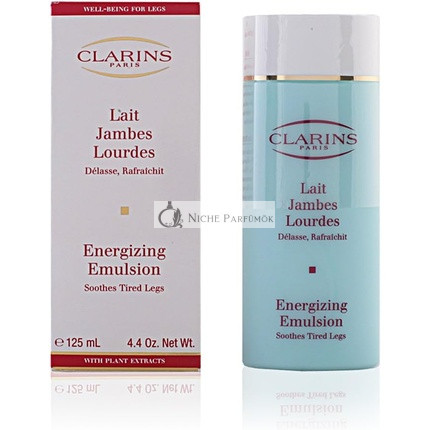 Clarins Lait Jambes Lourdes Energizing Emulsion Soothes Tired Legs 125ml