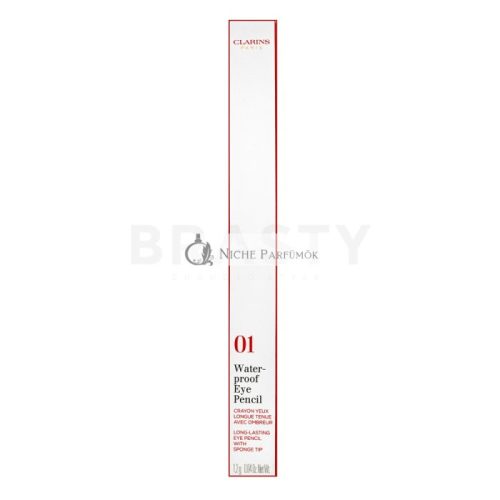 Clarins Waterproof Eye Pencil 01 Noir Black 1.4 g