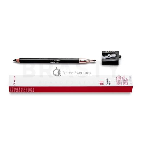 Clarins Crayon Khôl Eye Pencil with Sharpener 01 Carbon Black 1.1 g