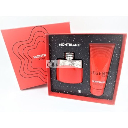 Montblanc Legend Red Men's Fragrance Set Eau de Parfum 50ml + Shower Gel 100ml New Original Packaging