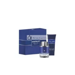   Montblanc Explorer Ultra Blue Gift Set 60ml EDP Spray 100ml Shower Gel