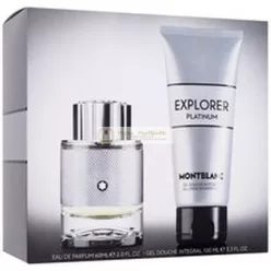   Mont Blanc Explorer Platinum Ajándékcsomag Edp 60ml és Tusfürdő 100ml