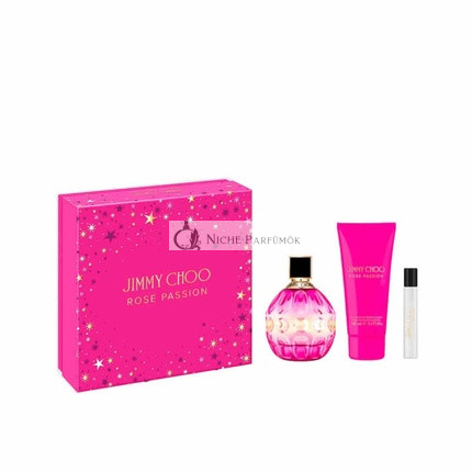 Jimmy Choo Rose Passion Eau De Perfume Spray 100ml Set