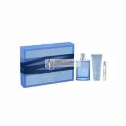   Jimmy Choo Man Aqua Eau De Toilette Spray 100ml, 3 darabos férfi parfüm szett