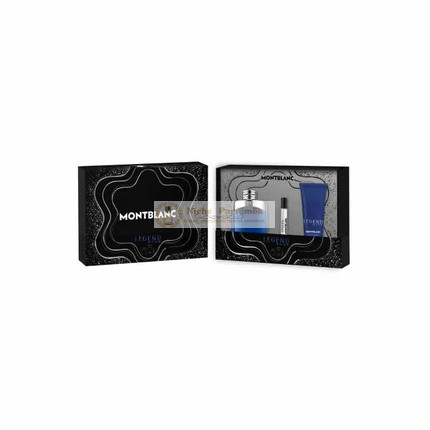 Montblanc Legend Blue Eau De Parfum Spray 100ml, 3 darabos szett