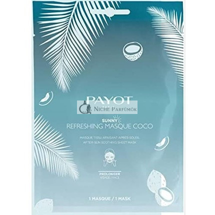 Payot Sunny Refreshing Coco Mask Soothing After-Sun Tissue Mask