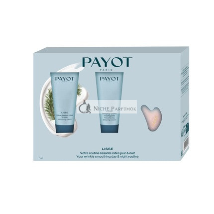 Payot Smooth Discovery Box - Wrinkle Smoothing Cream 30ml + Sleeping Reservoir Cream 30ml + Gua Sha