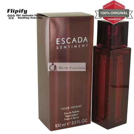 Escada Sentiment Cologne 3.4oz EDT Spray for Men