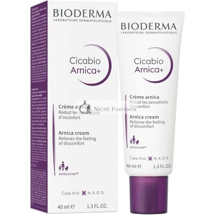 Bioderma Cicabio Arnica+ Cream Bruises Knocks Bumps 40ml