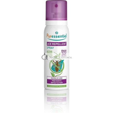 Puressentiel Head Lice Prevention & Repellent Spray 24 Hour Protection 100% Natural 75ml