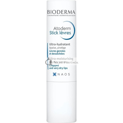 Bioderma Atoderm Lip Stick Deeply Hydrating Moisturising Ultra Nourishing Lip Balm with Niacinamide 4g