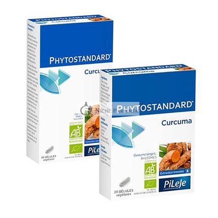 Phytostandard Curcuma 20 Cap Pileje