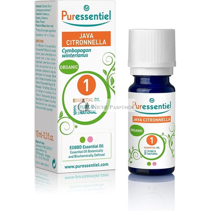 Puressentiel Organic Java Lemongrass Essential Oil 10ml