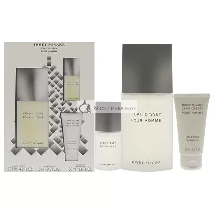 Issey Miyake L'eau d'Issey Pour Homme Men 3 Piece Gift Set
