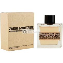   Zadig & Voltaire This Is Her! Vibes Of Freedom Eau De Parfum Natural Spray For Her 50ml